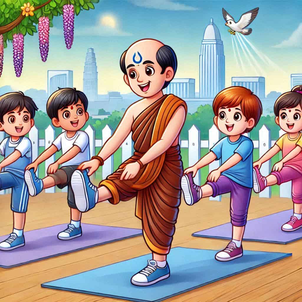 Strong Legs Happy Kids Fun Leg Exercises with Jeeva Joy